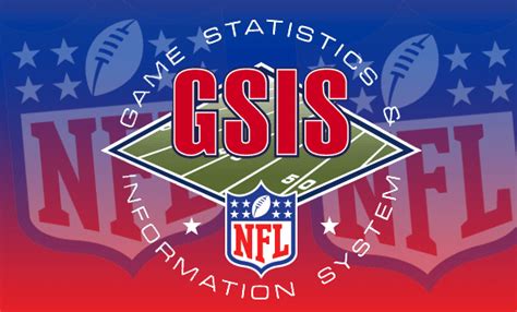 nflgsis|NFL Game Statistics and Information System.